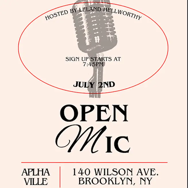 Bcr Open Mic