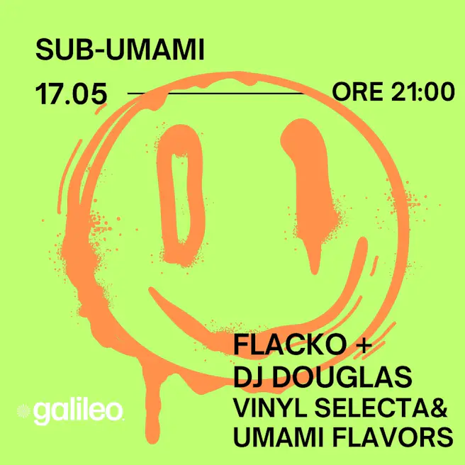 SUB-UMAMI - FLACKO VINYL SELECTA + DJ DOUGLAS & UMAMI FLAV...