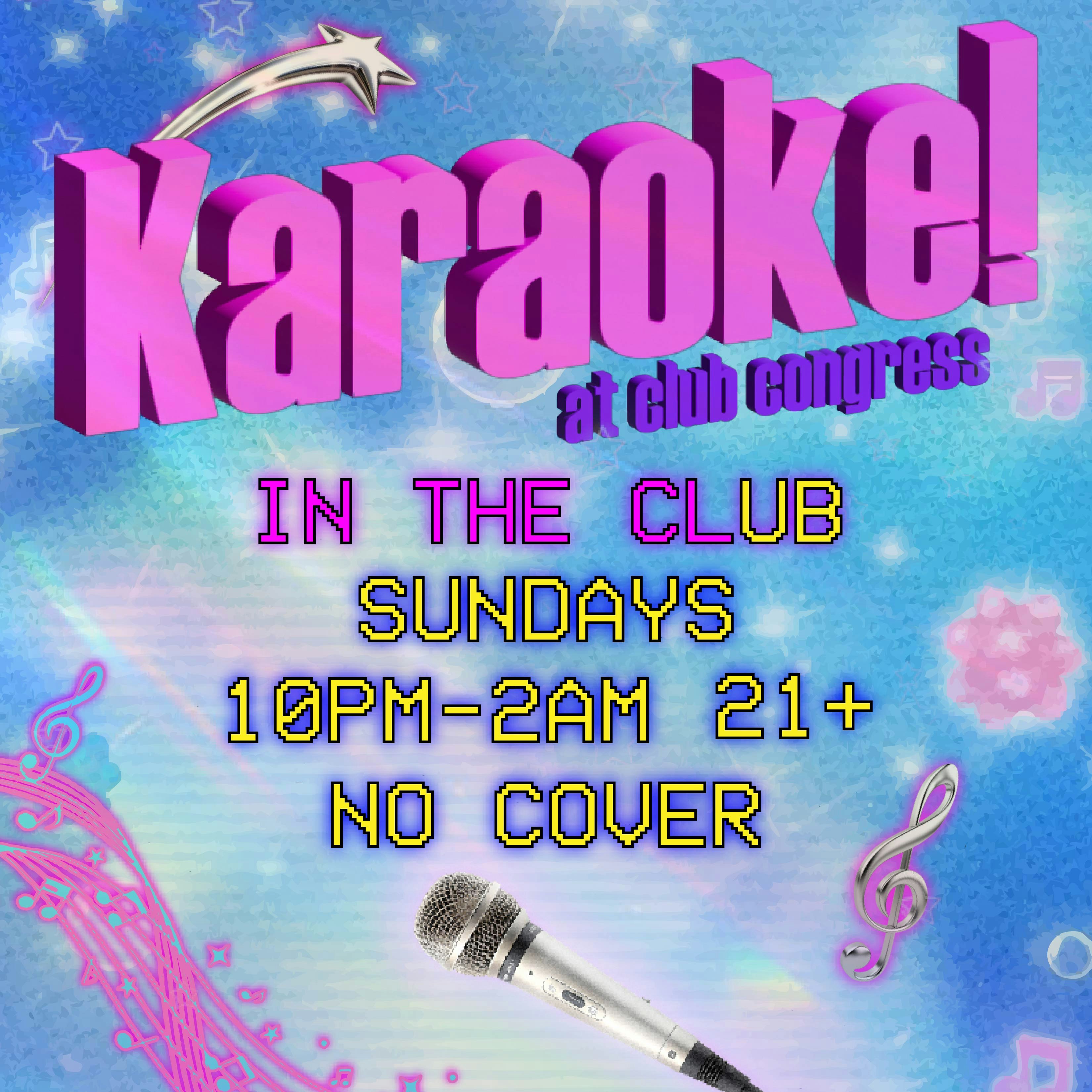 Karaoke in the Club!