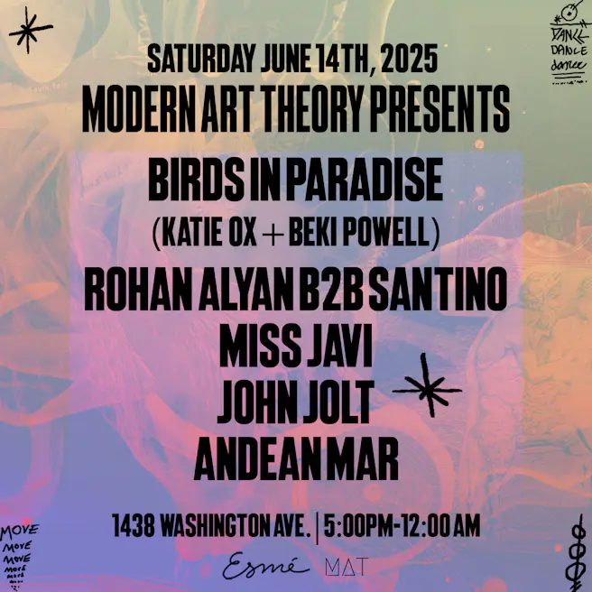 Birds in Paradise, John Jolt, Santino B2B Rohan + more