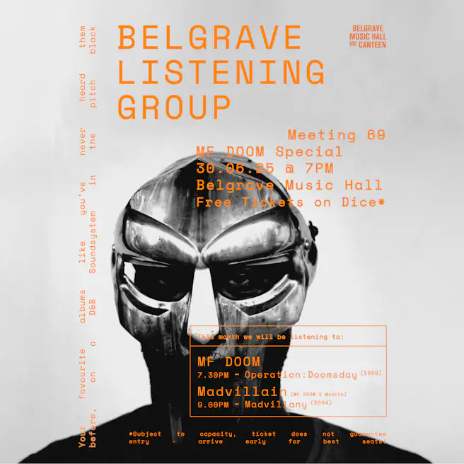 Belgrave Listening Group #69 - MF DOOM Special