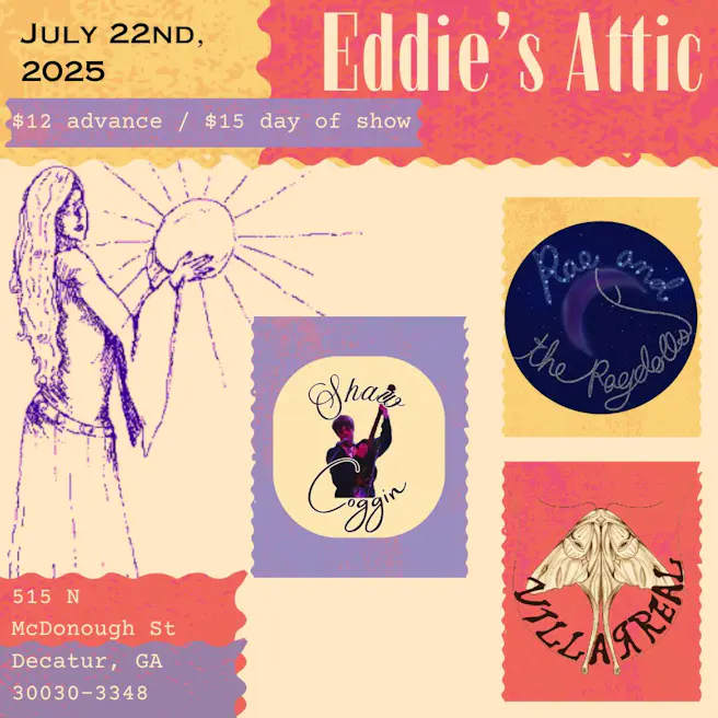 Rae & the Ragdolls and Villlareal with special guest Shaw Cog...