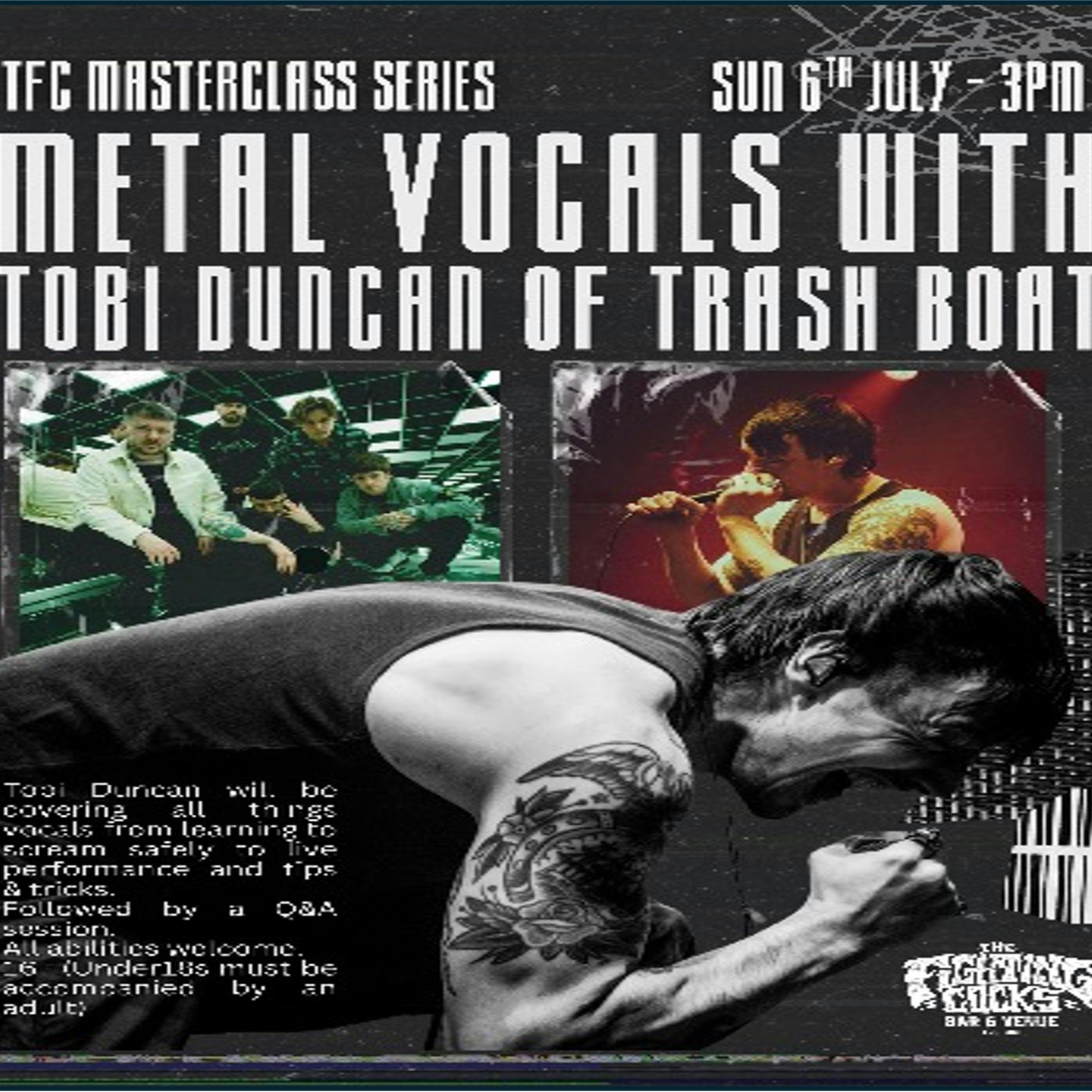Metal Vocals with Tobi Duncan of Trash Boat