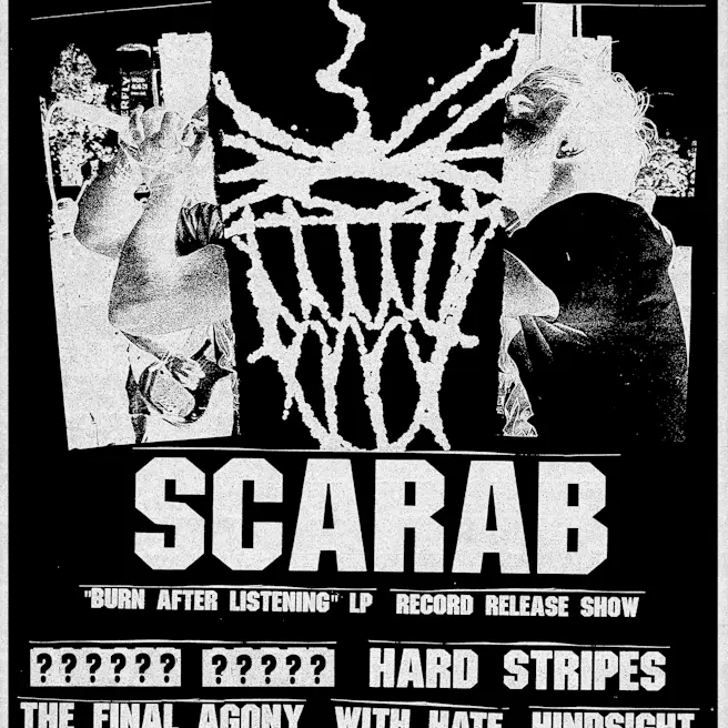 Scarab "Burn After Listening" record release