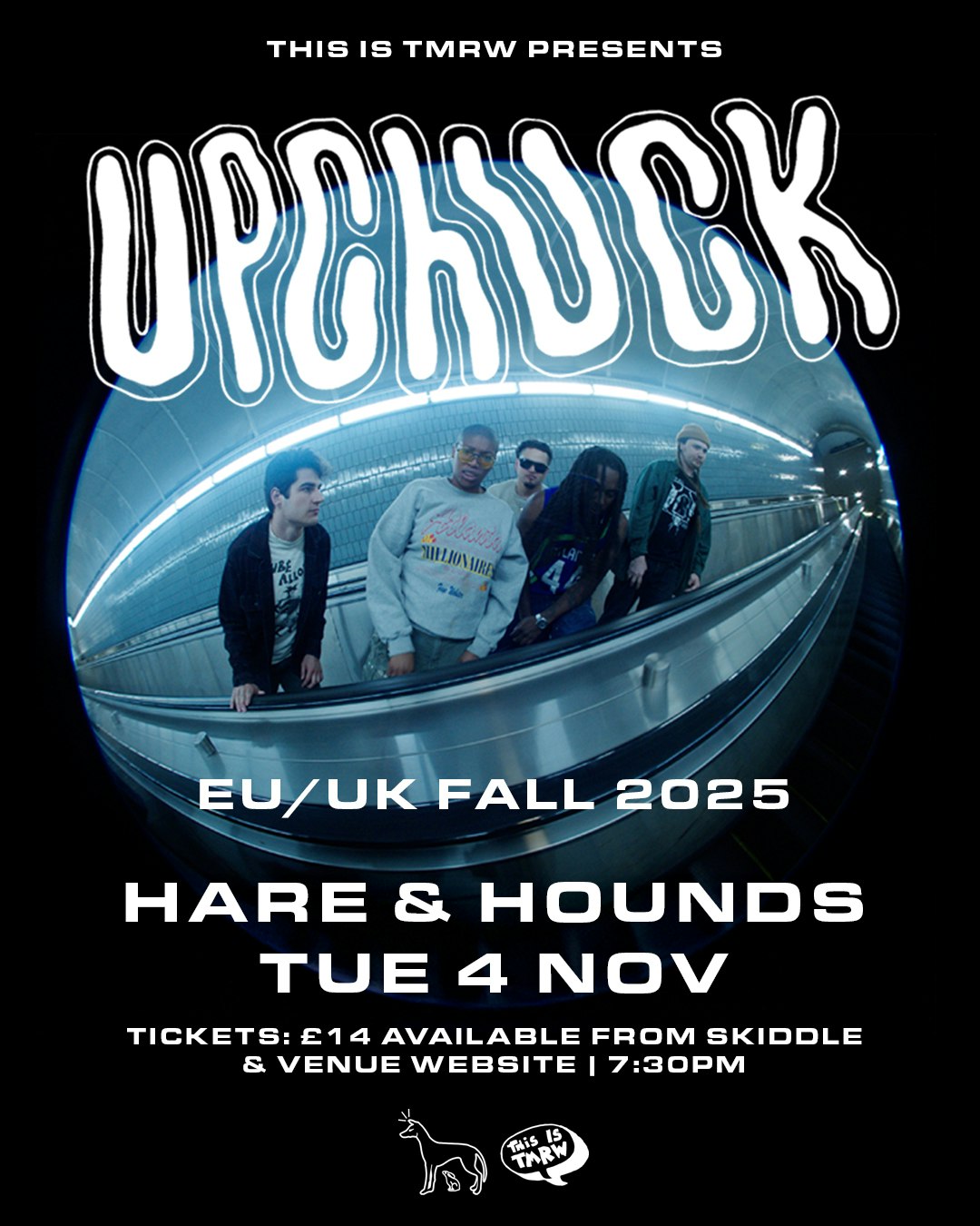 Upchuck + The Big Hell + Total Luck Billets | 16 £ | 4 nov. @ The Hare ...