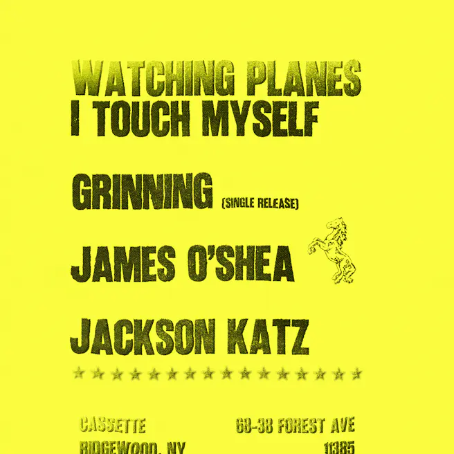 WATCHING PLANES I TOUCH MYSELF, GRINNING, JAMES O'SHEA, JACKSON K...