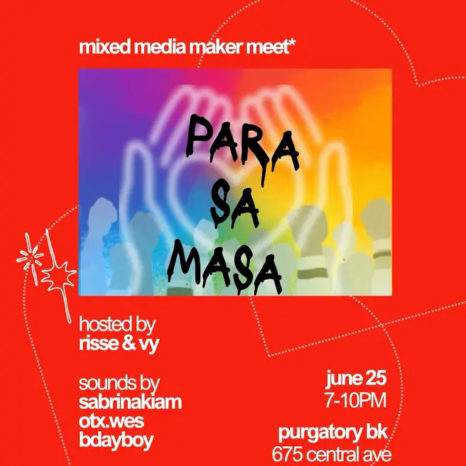 DOWNSTAIRS: Para Sa Masa Zine Workshop