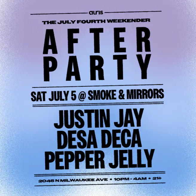 Weekender Afterparty: Justin Jay + more