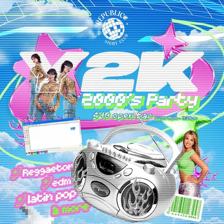 Y2K REGGAETON PARTY | EDM, POP, REGGAETON AND MORE Tickets