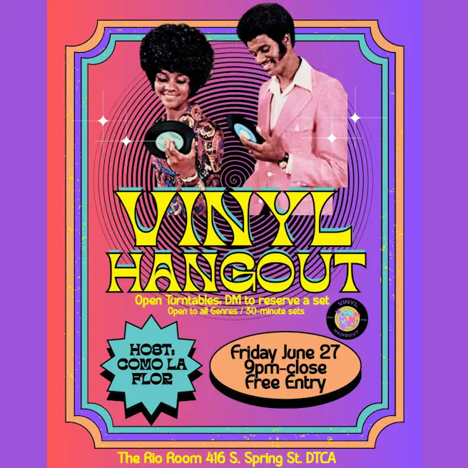 Vinyl Hangout: Open Turntables