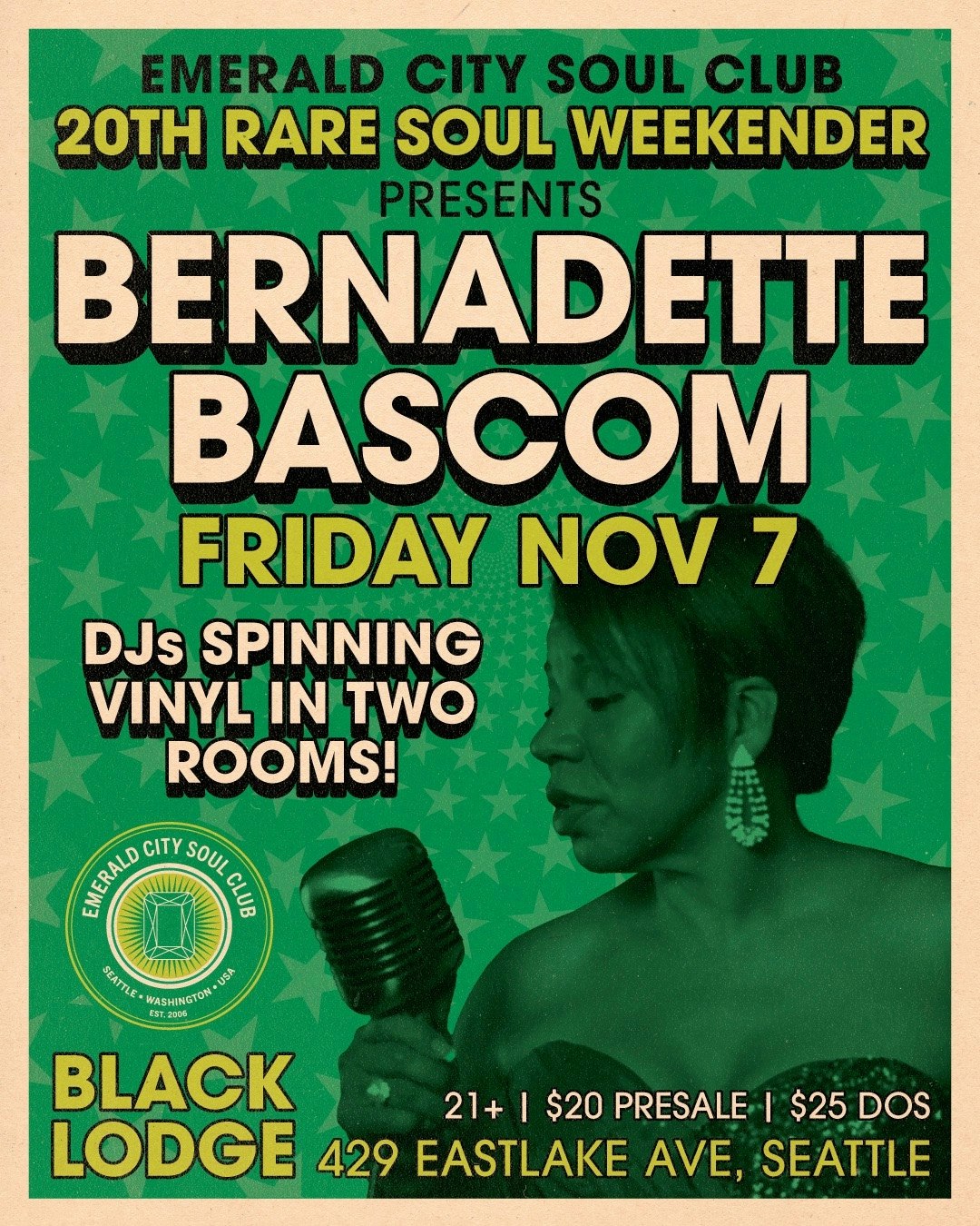 Soul Nite Weekender Tickets | $24.72 | 7 Nov @ The Black