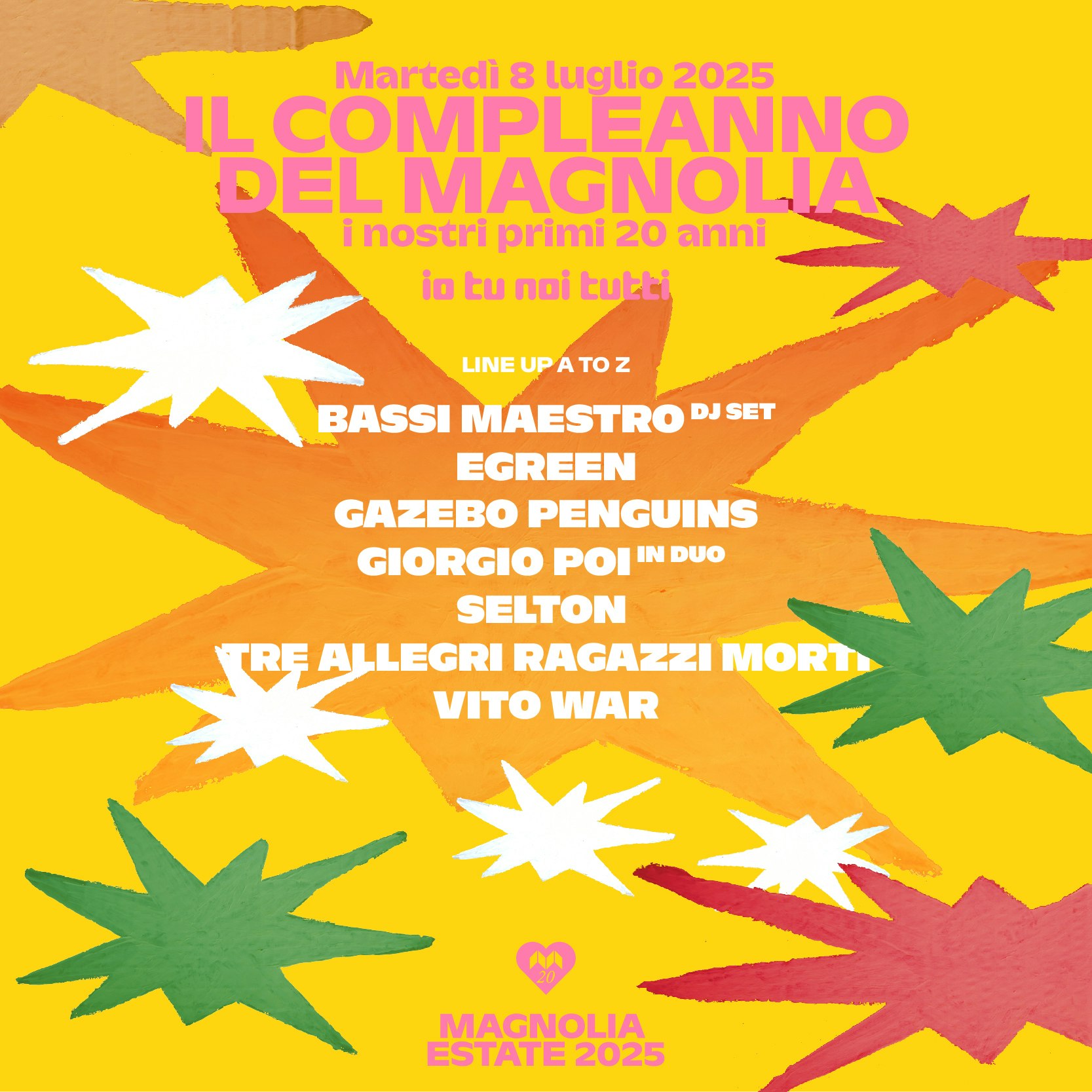 Compleanno Magnolia | I Nostri Primi 20 Anni