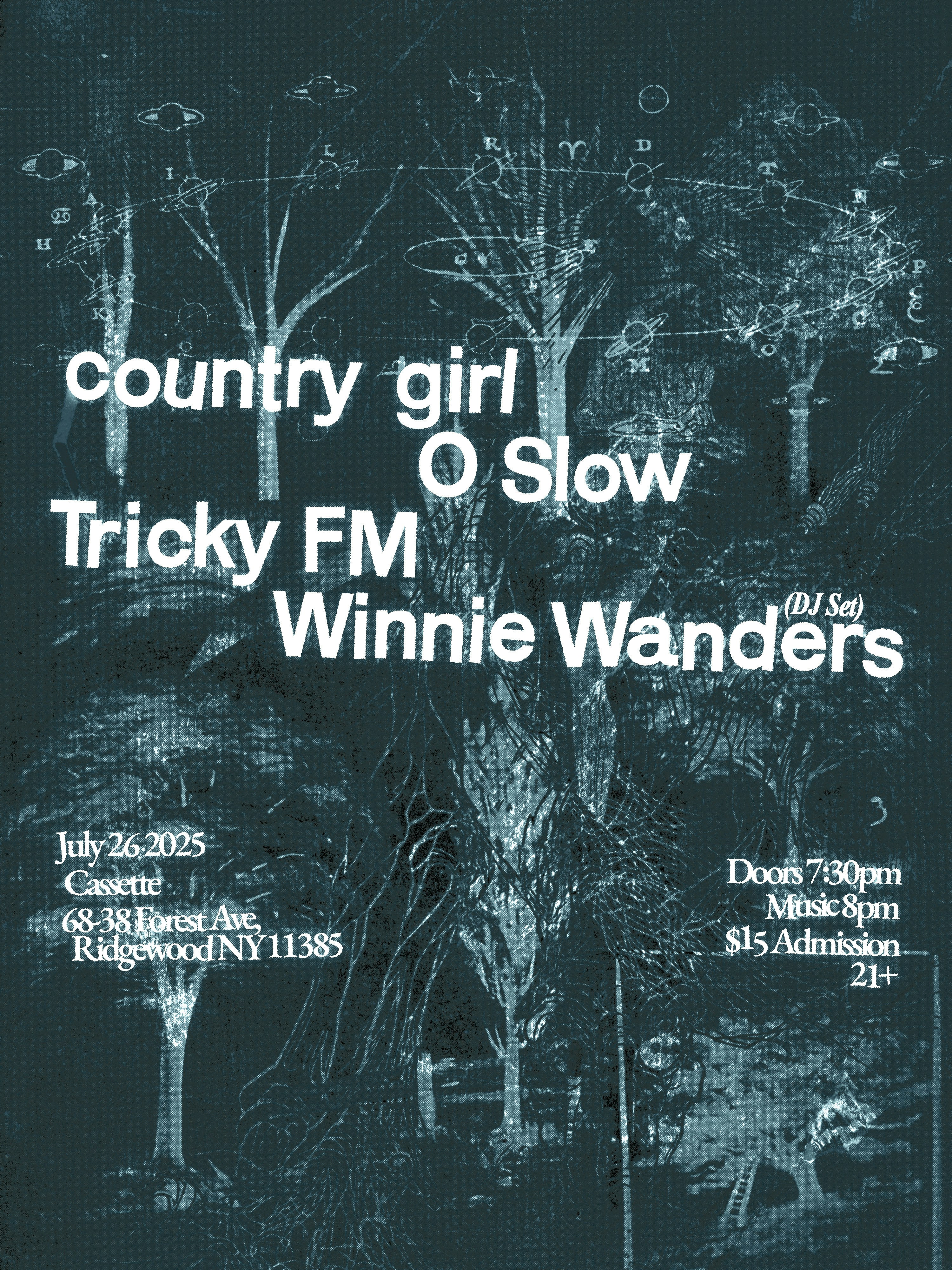 COUNTRY GIRL, O SLOW, TRICKY FM Tickets | $18.04 | 26 Jul