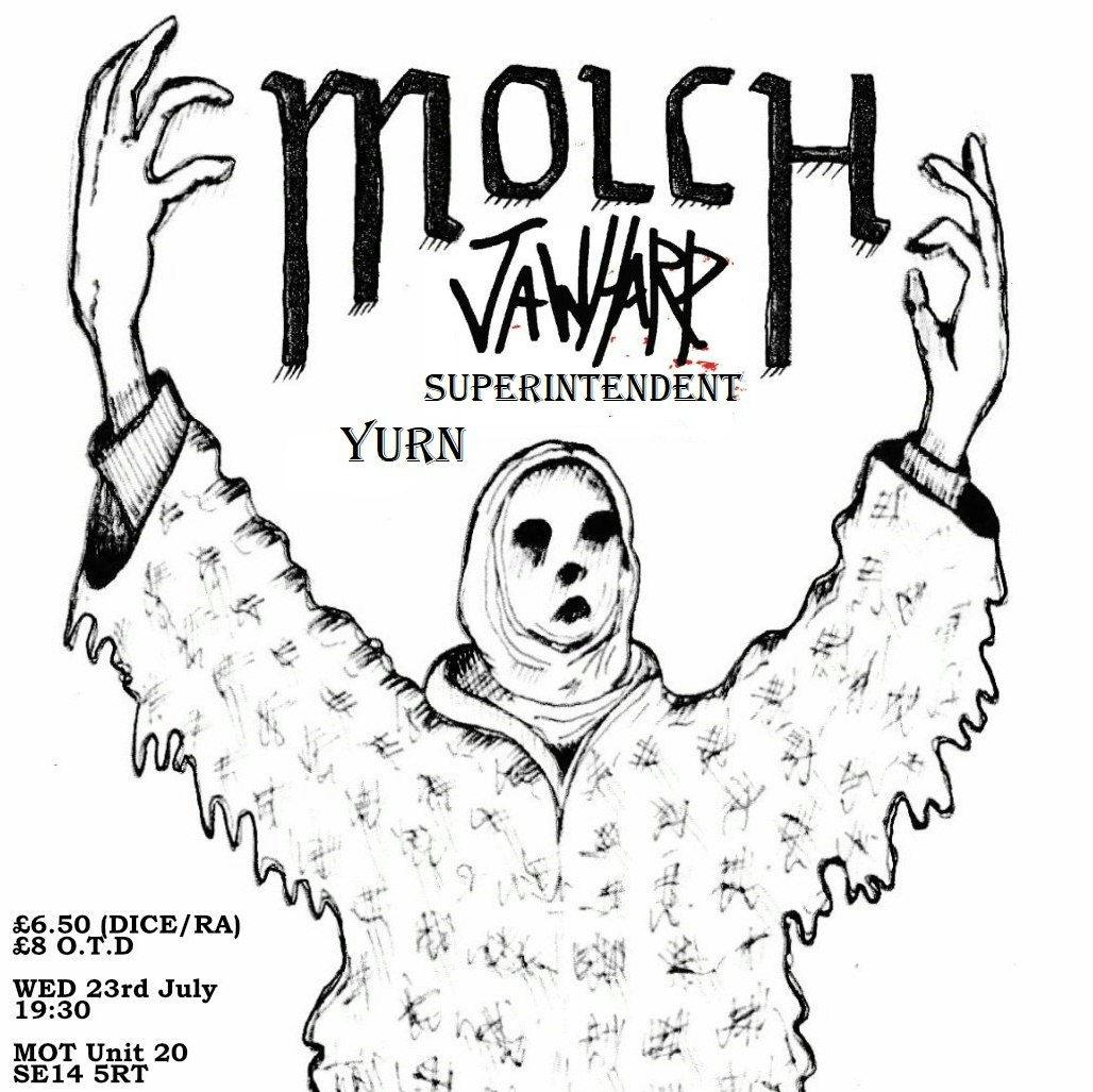 MOT LIVE: Molch / Jawharp / Yurn / Superintendent