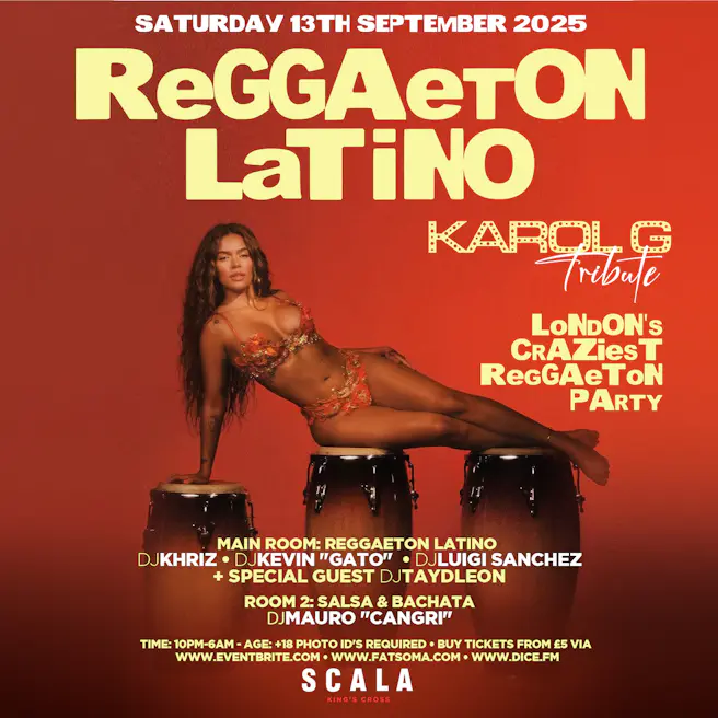 Reggaeton Latino "Karol G Tribute" Night - London's Craziest Reggaeton Pa...