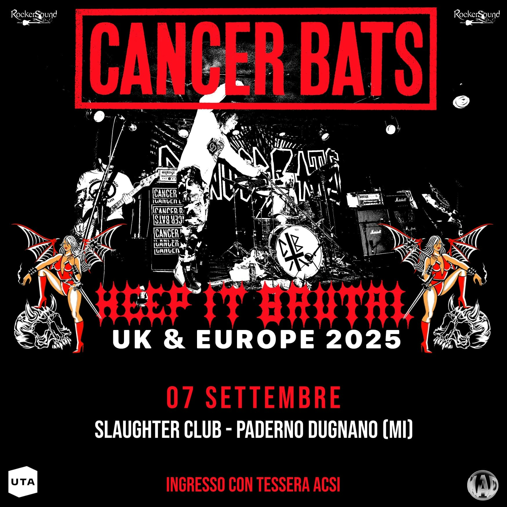 Cancer Bats | Slaughter Club, Paderno Dugnano (MI)