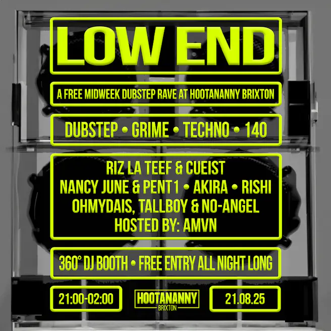 Low End: Free Dubstep Rave