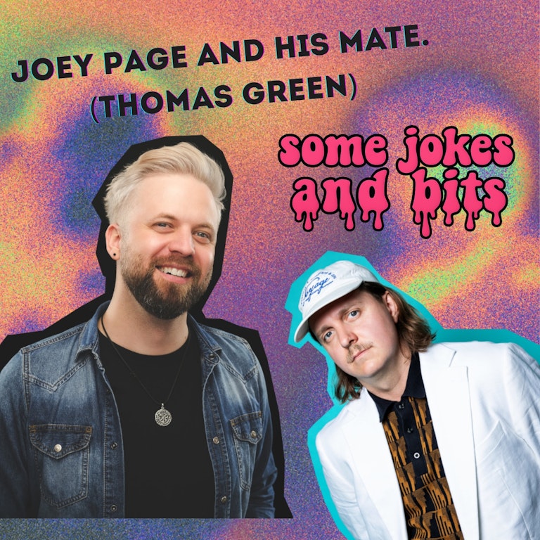  Joey Page & Thomas Green try some jokes and bits. at The Bill Murray - Angel Comedy Club