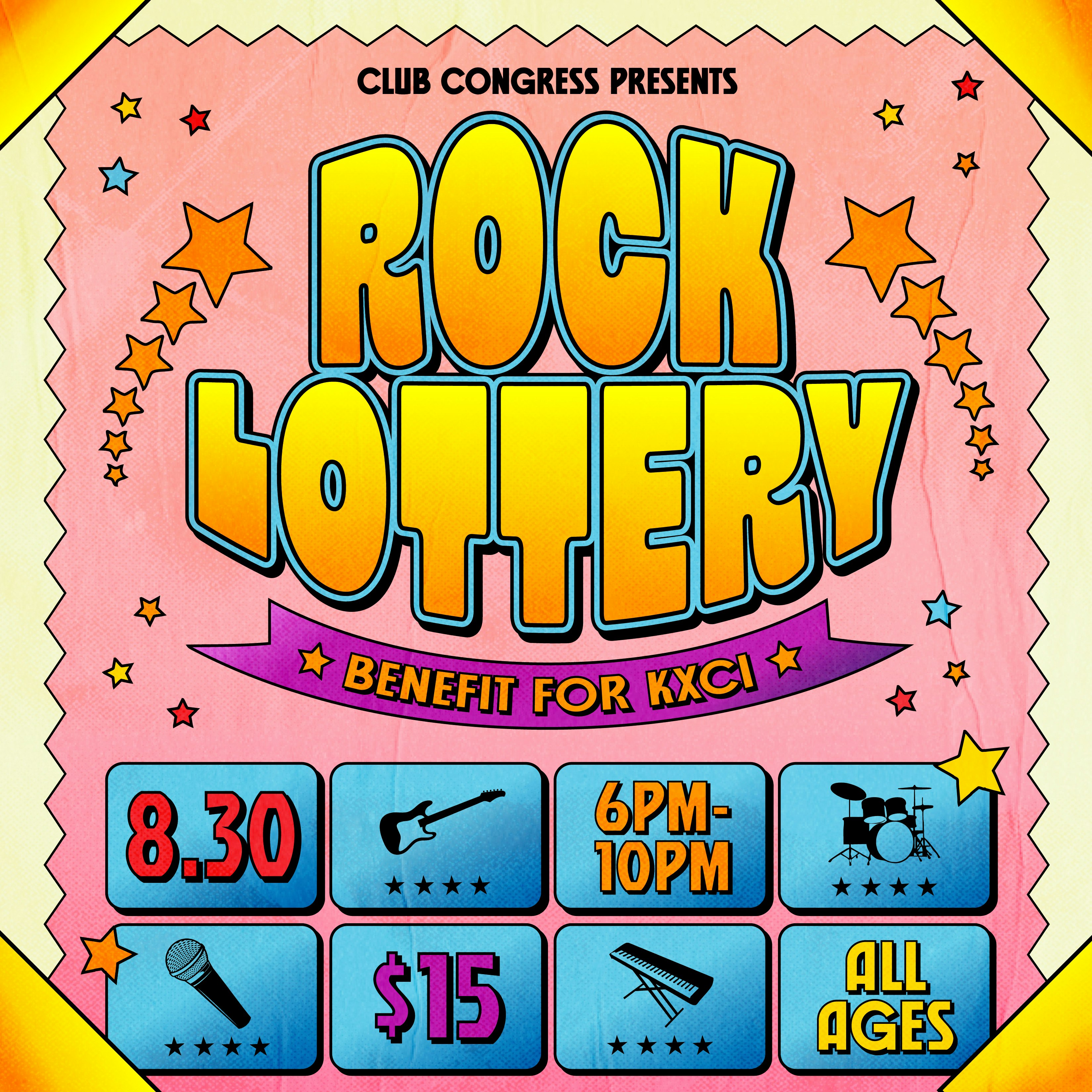Tucson Rock Lottery: A Benefit for KXCI