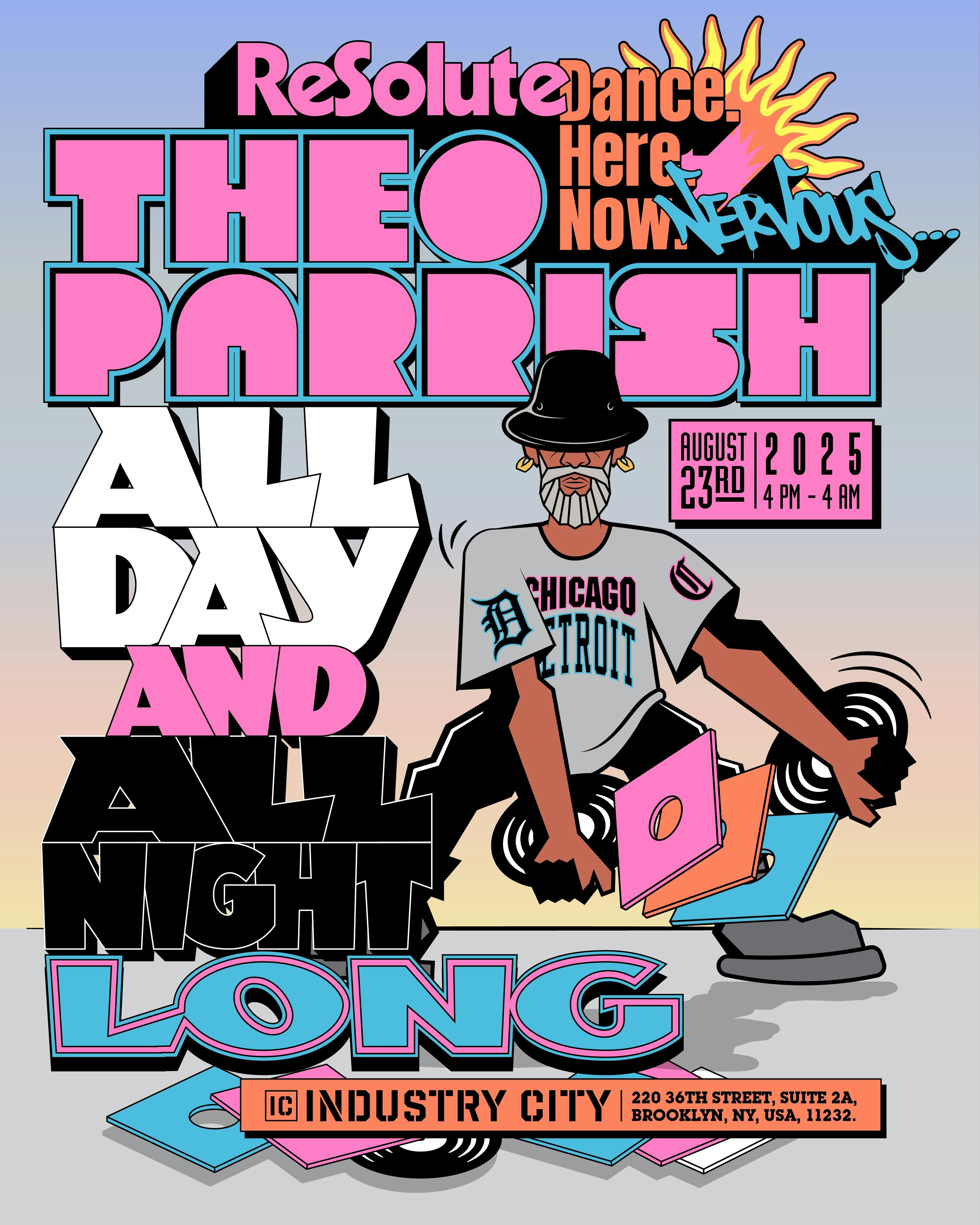 Theo Parrish Tickets | From $45.32 | 23 Aug @ Industry City