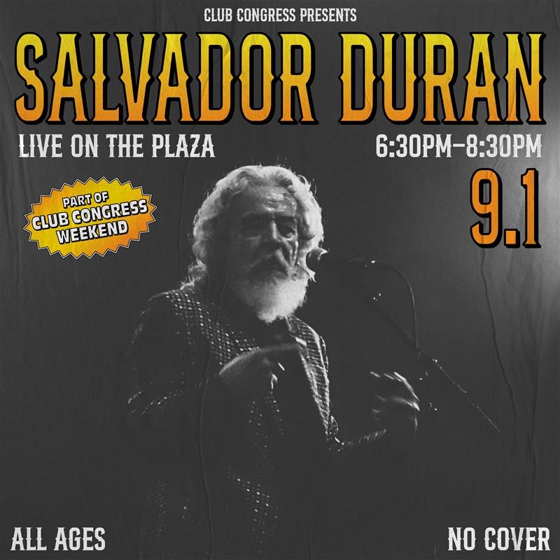 Salvador Duran Live on the Plaza