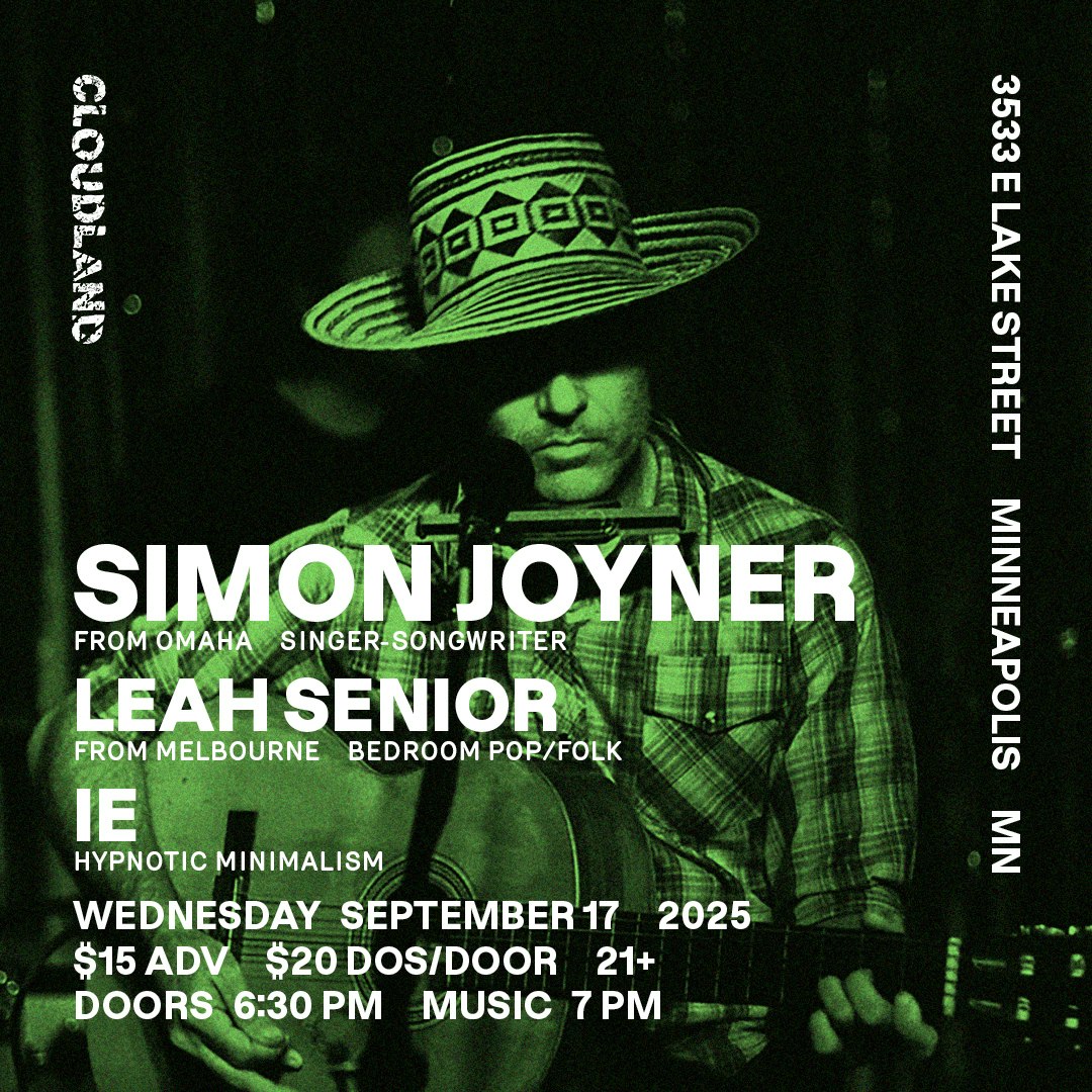 Simon Joyner ポスター付き 2枚組アナログLP Simon Joyner ポスター付き 2枚組アナログLP