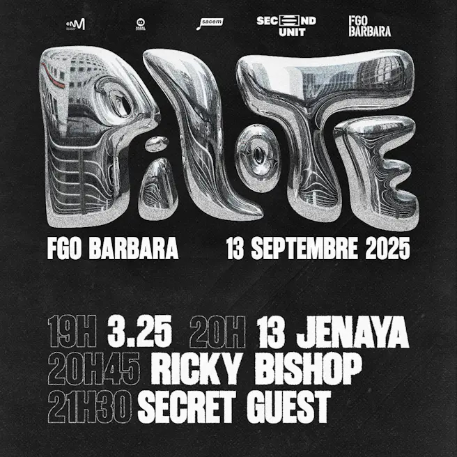PILOTE - Ricky Bishop + 13Jenaya + Guest mystère