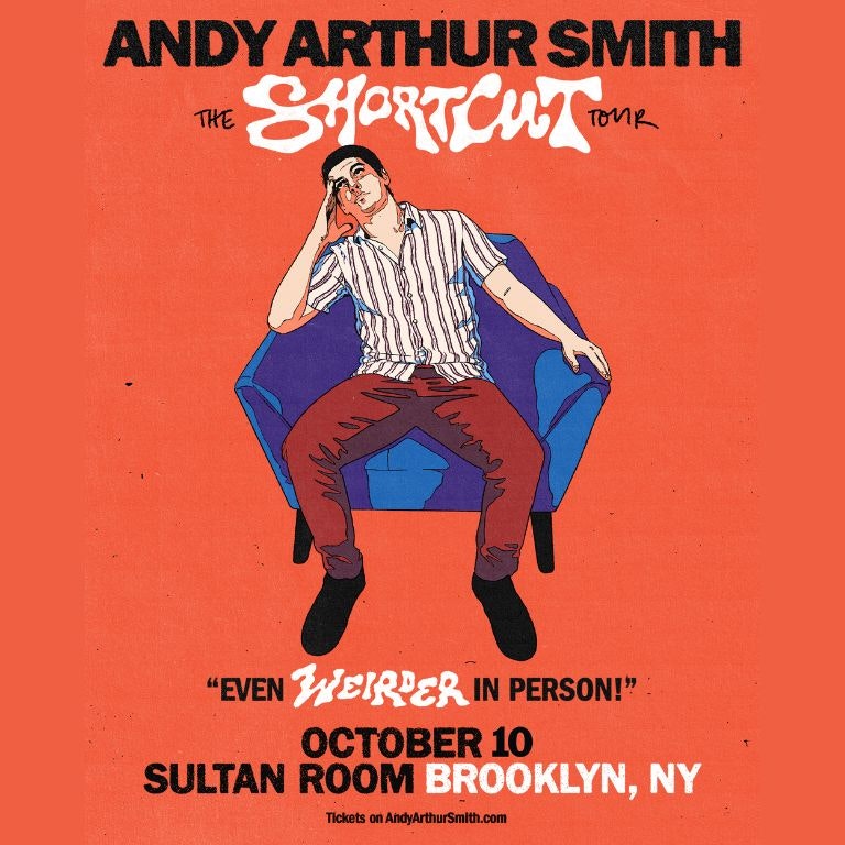 Andy Arthur Smith Tickets | $25.65 | 10 Oct @ The Sultan
