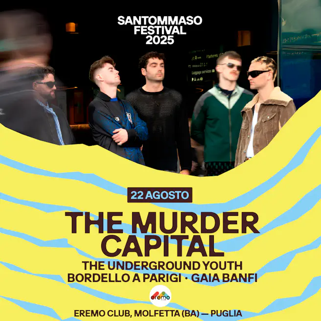 I Murder Capital all'Eremo x santommaso fest day 2