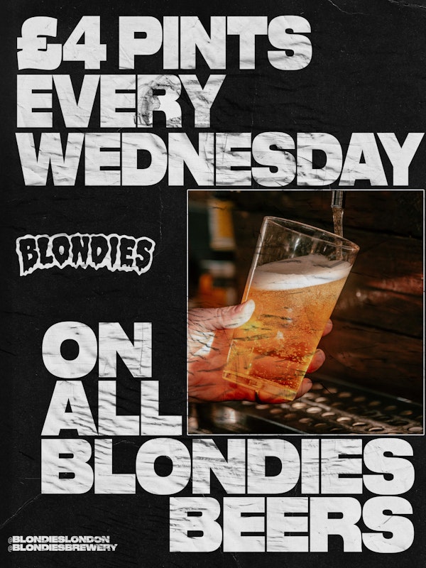 Midweek Mayhem – £4 Pints All Night