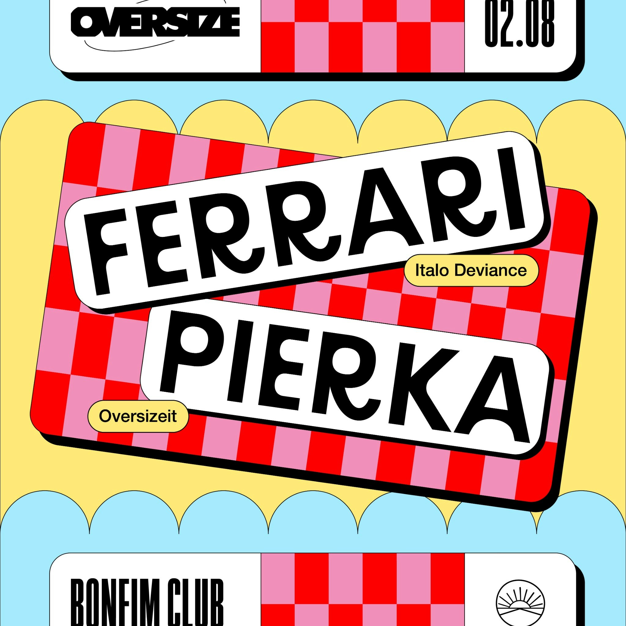 Oversize w: Pierka, Ferrari