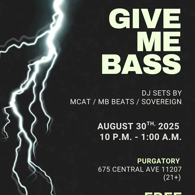DOWNSTAIRS: Give Me Bass