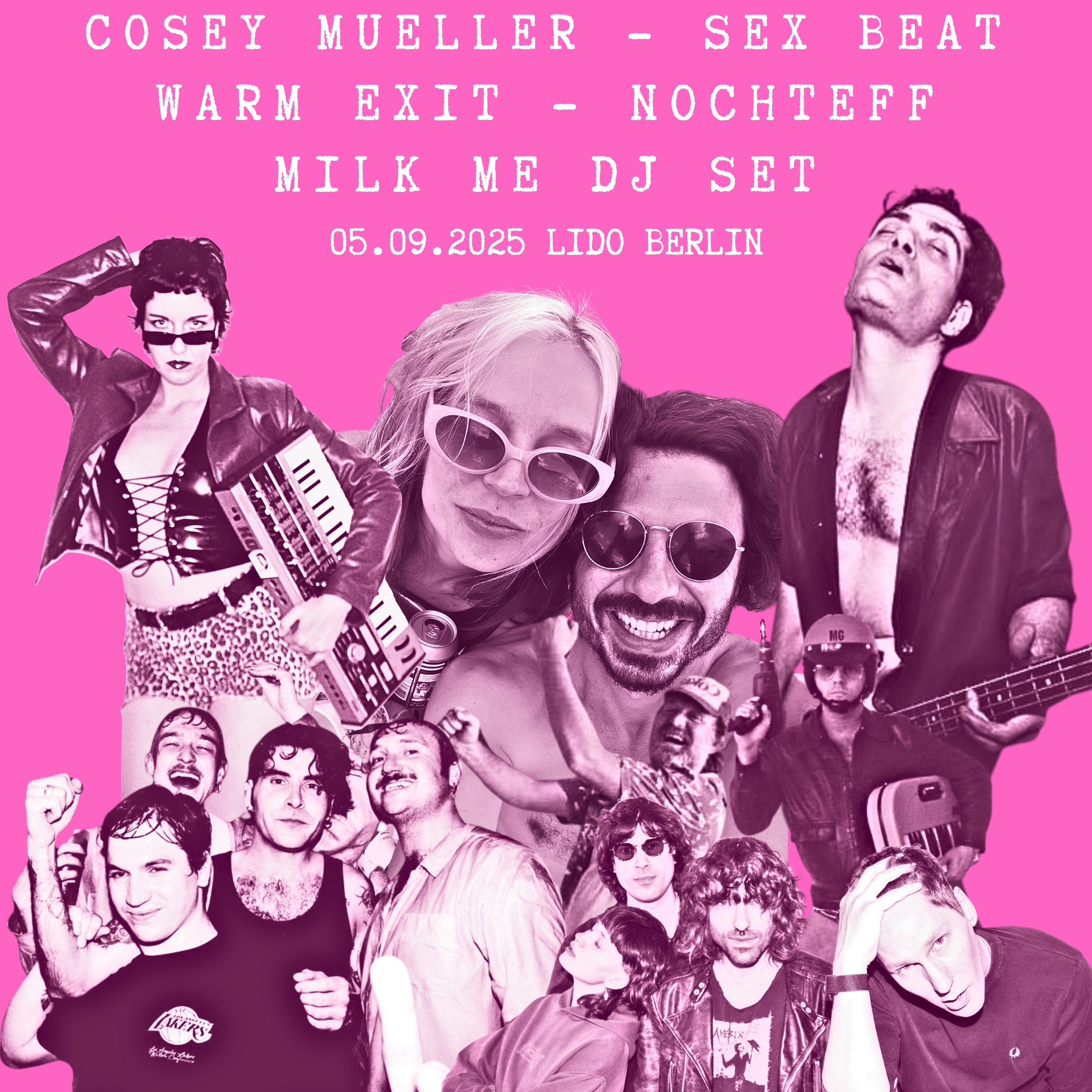 MILK ME 6 YEARS FEST feat. Cosey Mueller, Sex Beat, Warm Exit, Nochteff & DJs
