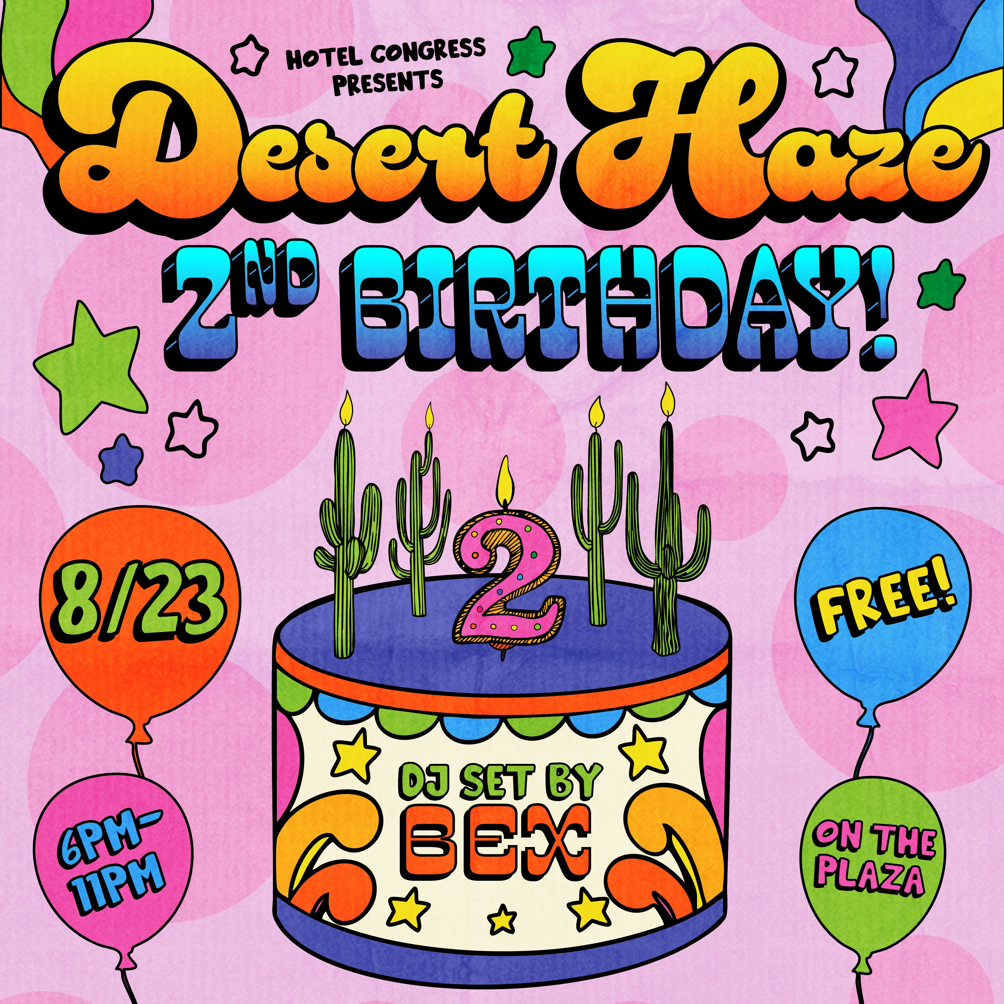 Desert Haze 2 Year Anniversary Night Market!