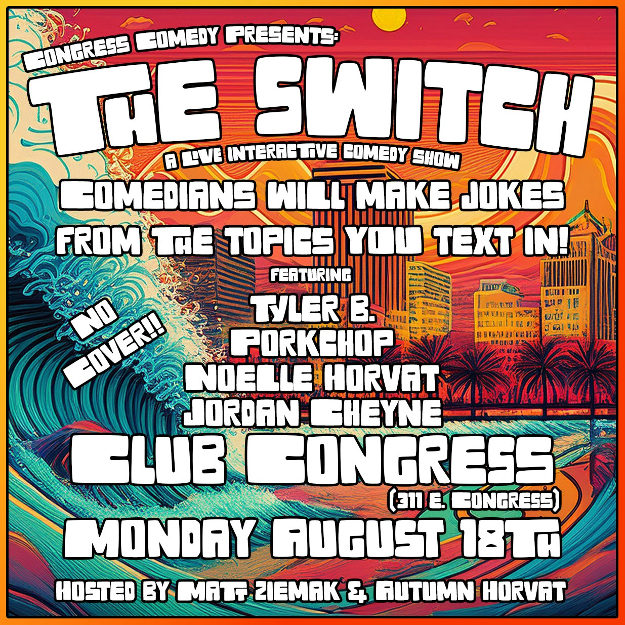 Congress Comedy Presents: The Switch!