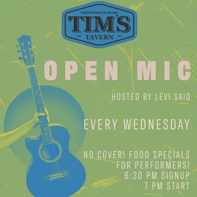 Open Mic Night (hosted by Levi said)