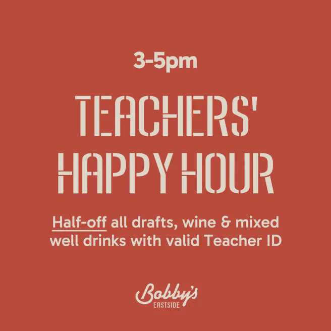 Teacher Happy Hour