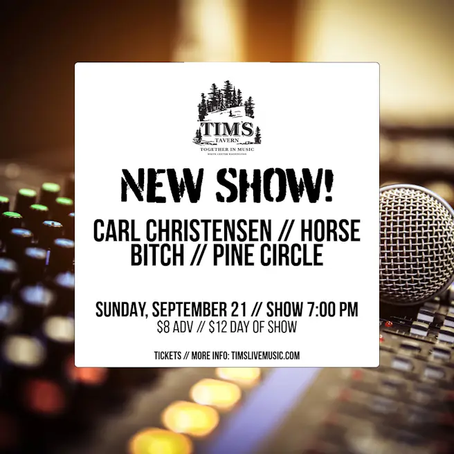 Carl Christensen // Horse Bitch // Pine Circle