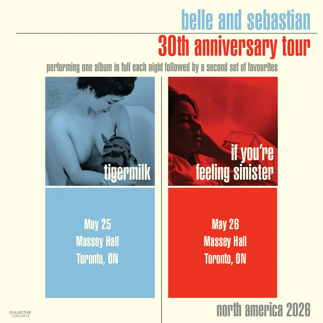 Belle Sebastian and | & - Tour Tickets Tigermilk to 'Tigermilk