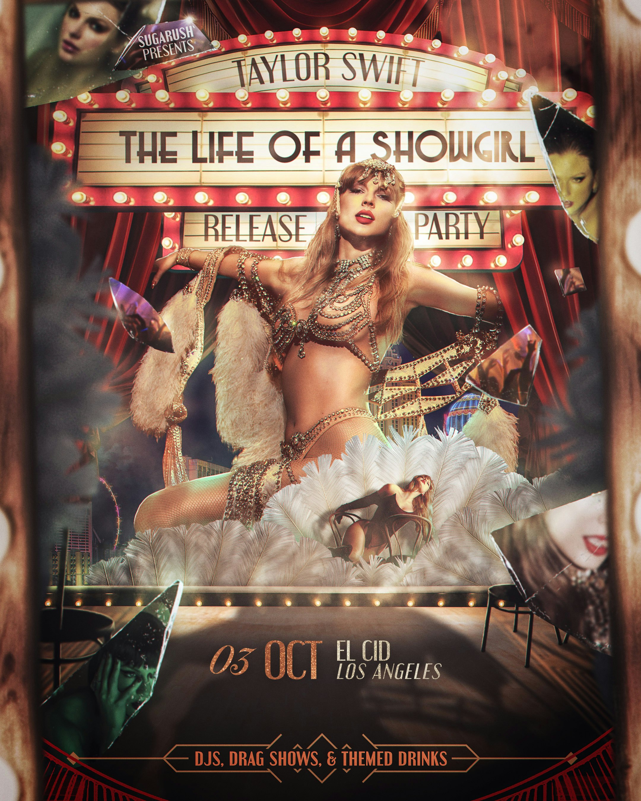 sugarush: Taylor Swift 'The Life of a Showgirl' Release