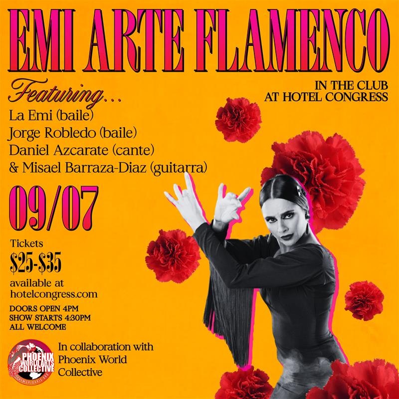 AR Flamenco Presents: Emi Arte Flamenco in the Club!