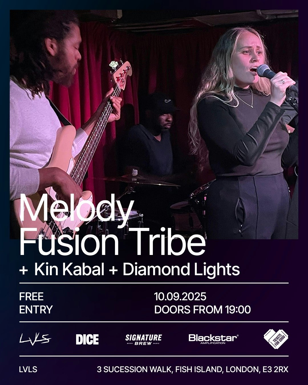 Melody Fusion Tribe, Kin Kabal, and Diamond Lights Billets | Gratuit ...