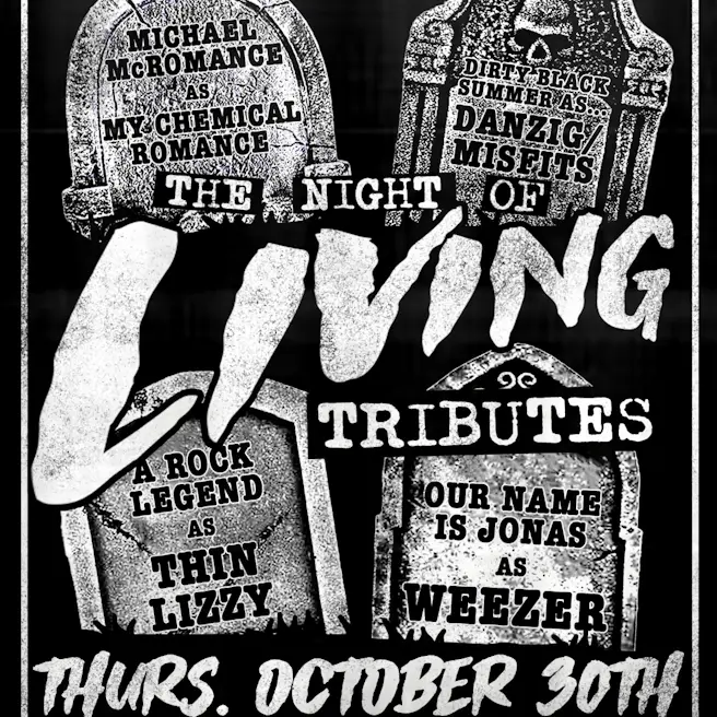 The Night of Living Tributes: My Chemical Romance, Danzig/Misfits, Thin Lizzy, & Weez...