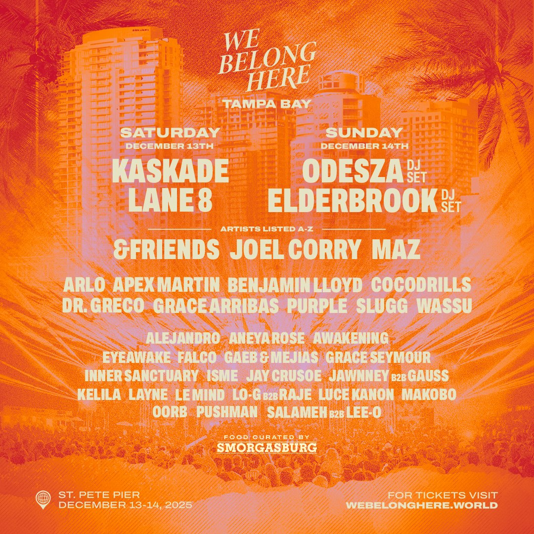 We Belong Here: Tampa Bay 2025 (ALL WEEKEND) Tickets | From