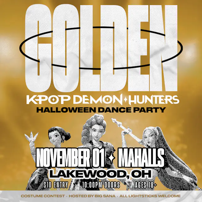 GOLDEN: K-Pop Demon Hunters Halloween Dance Party