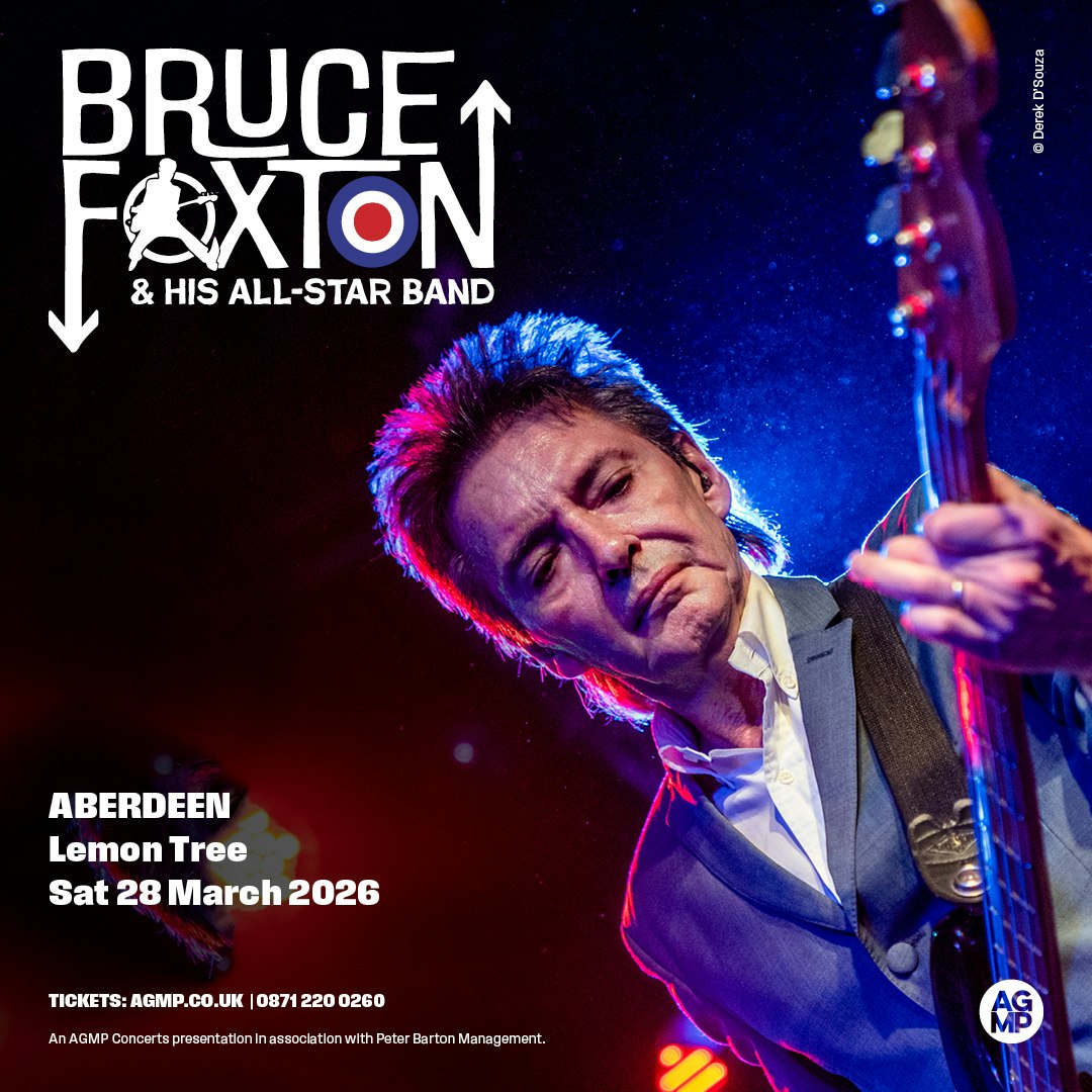 Bruce Foxton at The Lemon Tree, Aberdeen