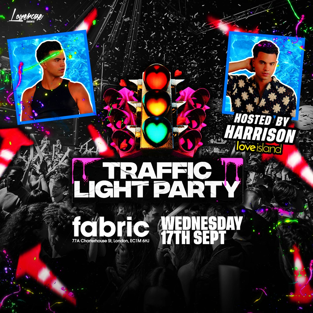 Traffic Light Party Hosted Love Island 2026 Stars at fabric, London