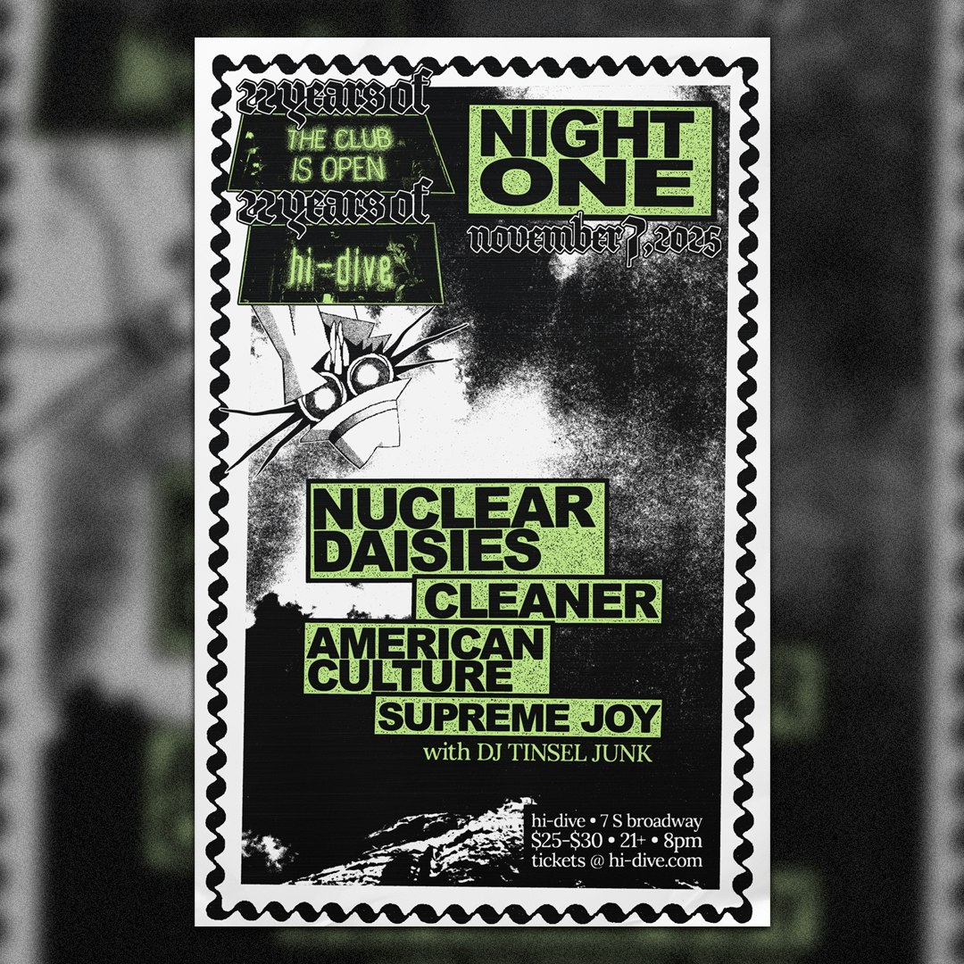 Nuclear Daisies Cleaner American Culture Supreme Joy DJ