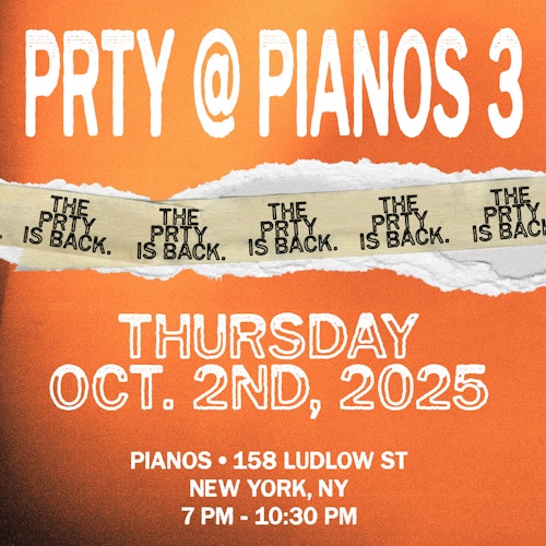 AFTR PRTY at Pianos 