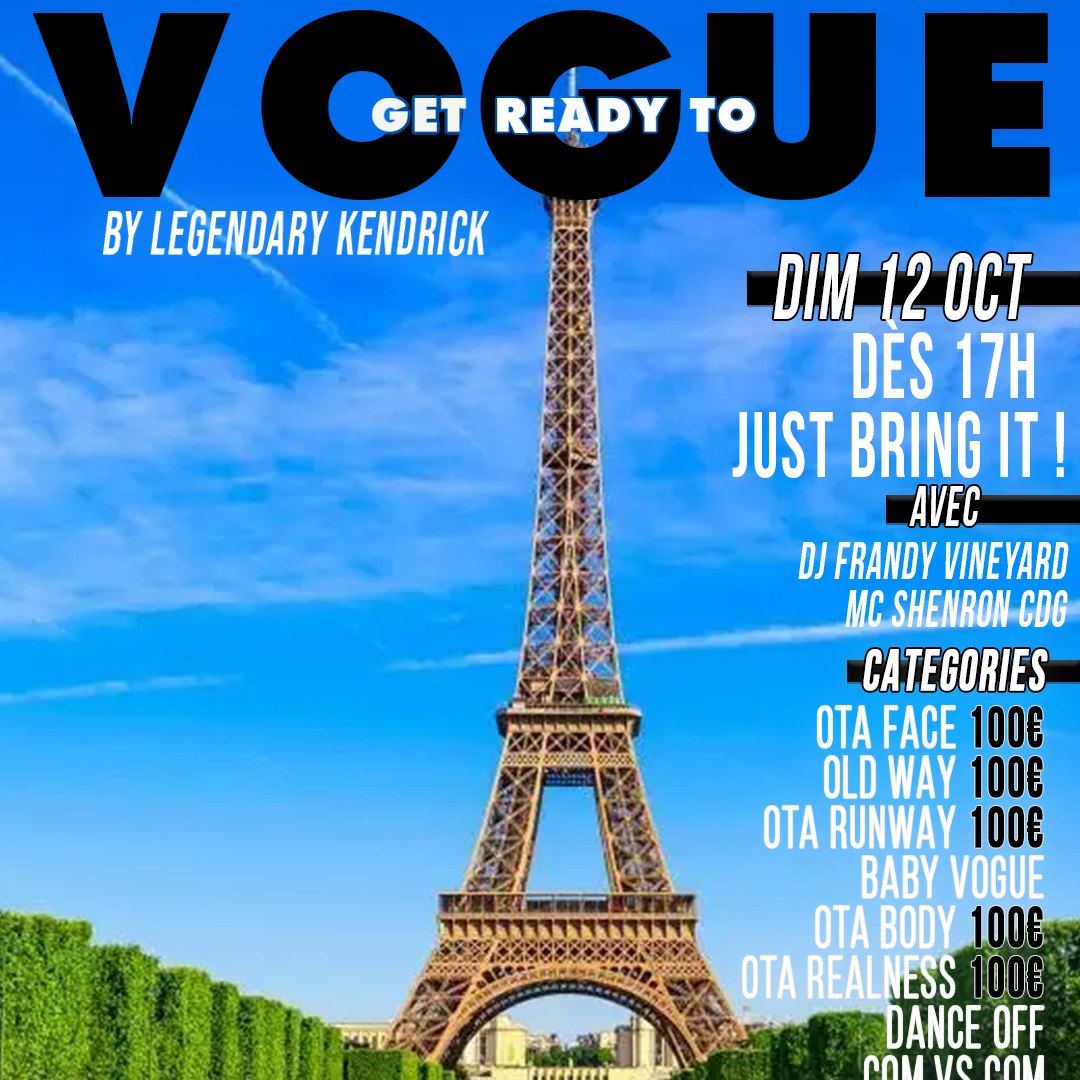 Get ready to vogue 